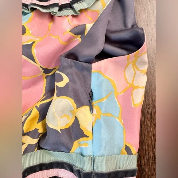 NWOT Boden Limited Edition Silk Floral Dress - Picture 8 of 9